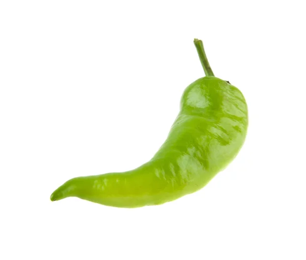 Hete peper geïsoleerd op witte achtergrond — Stockfoto