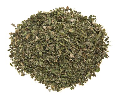 Beyaz arka plan üzerinde izole zemin maydanoz