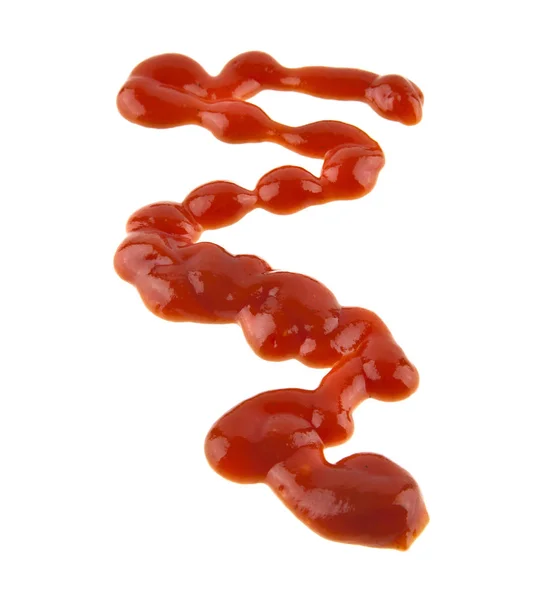 Ketchup aislado sobre fondo blanco —  Fotos de Stock