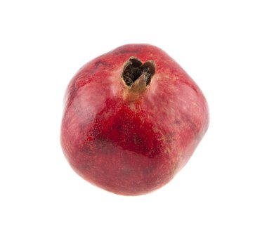 Garnet beyaz arkaplanda izole edildi