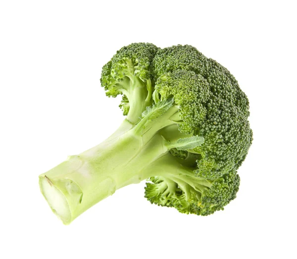 Broccoli isolated on white background closeup — Stock Photo, Image