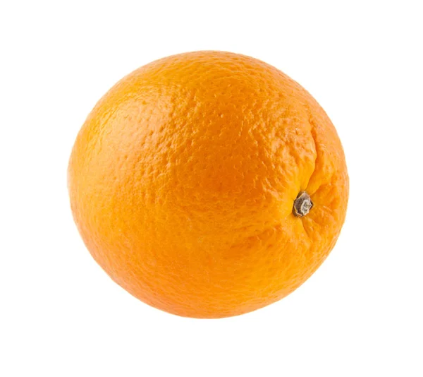 Orange isolerad på vit bakgrund närbild — Stockfoto