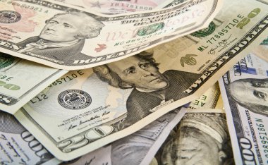 Arka plan olarak dolar