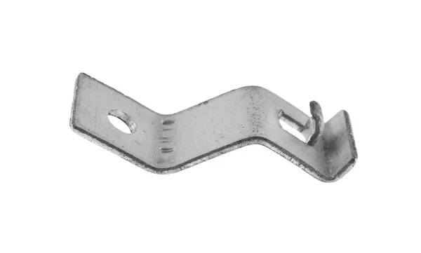 Metal bracket isolated on white background — Stock Photo, Image
