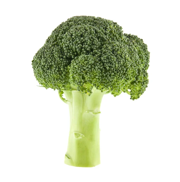 Brokuły izolowane na białym tle — Zdjęcie stockowe