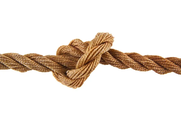 Rope isolated on white background Stock Photo