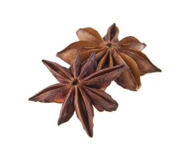 Beyaz arka plan üzerinde izole anason