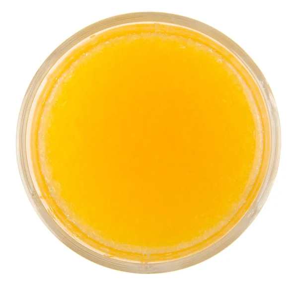 Orange juice isolated on white background — Stock Photo, Image