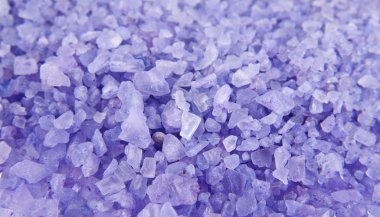 arka plan olarak leylak deniz tuzu