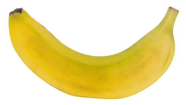 Banan izolowany na białym tle. — Zdjęcie stockowe