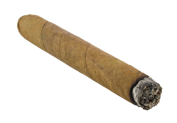 Сигар изолирован на белом фоне
.