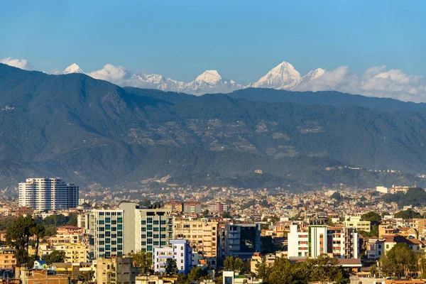 Kathmandu cidade no nepal — Fotografia de Stock