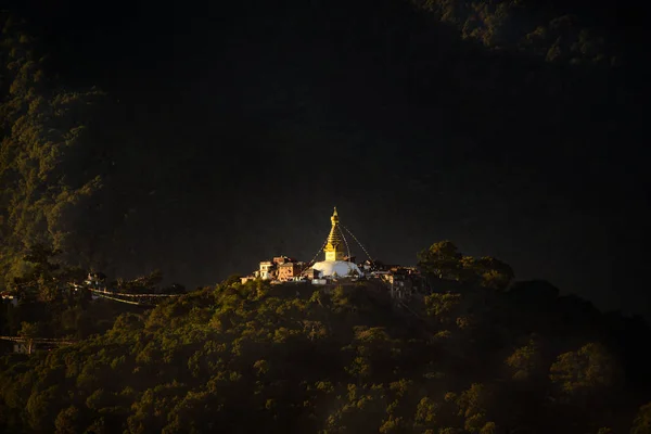 Swayambhunath stupa en Katmandú — Foto de Stock