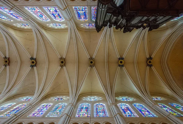 Katedrála Chartres, Francie — Stock fotografie