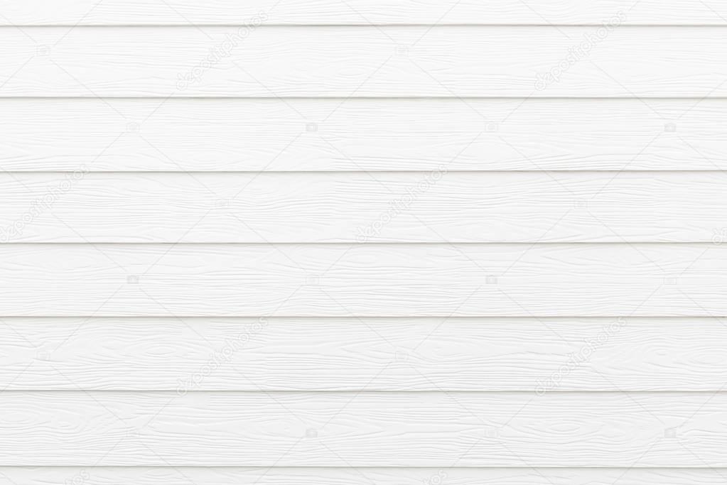 White wooden wall