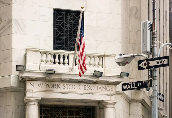 Bolsa de Nueva York, EE.UU. —  Fotos de Stock