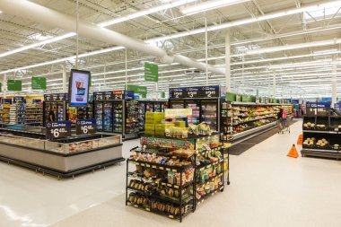 Walmart süpermarket Williamsburg, Va, ABD