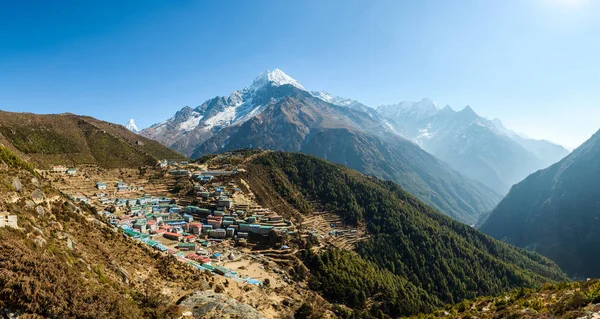 ネパールのナムチェ バザール — ストック写真