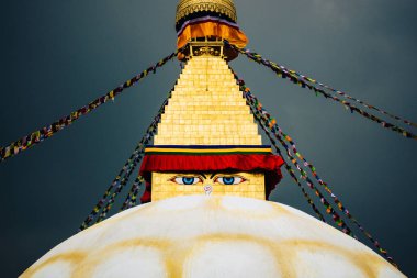Katmandu'da boudhanath stupa