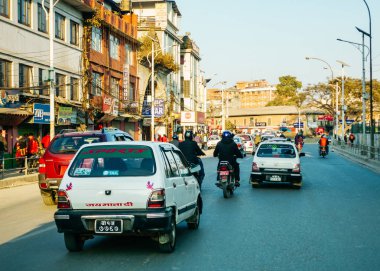 Katmandu, Nepal trafik