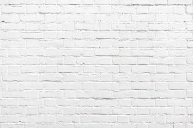 Beyaz tuğla duvar