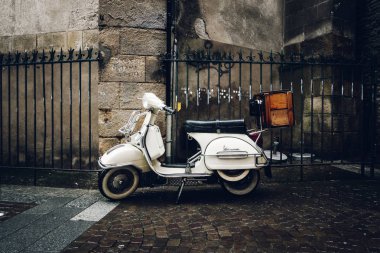 Vintage Vespa scooter