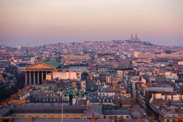 Paris Flygfoto, Frankrike — Stockfoto