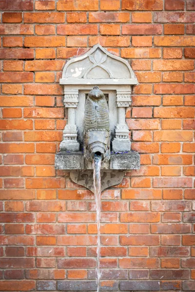 Fontaine à Katmandou, Népal — Photo