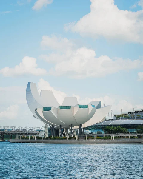 O Museu ArtScience em Singapura — Fotografia de Stock