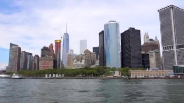 New York Finans Bölgesi ABD 'de nehirden görüldü