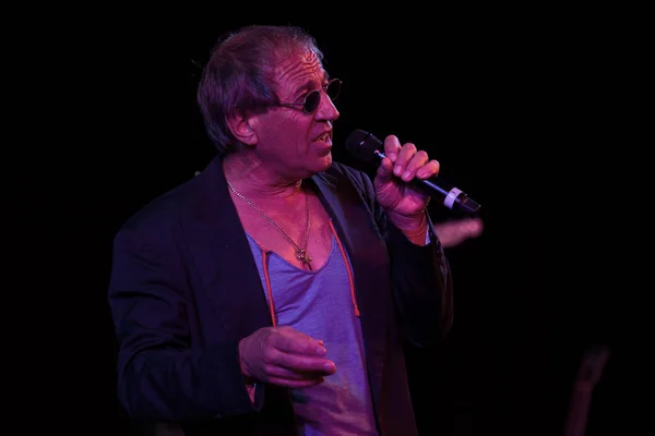 Odessa Ucrania Noviembre 2019 Concierto Adriano Celentano Solista Del Grupo — Foto de Stock