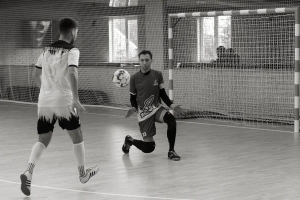 Odessa Oekraïne Oktober 2019 Niet Geïdentificeerde Lokale Teamspelers Spelen Indoor — Stockfoto