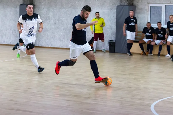 Odessa Ukraine October 2019 Unidentified Local Team Players Play Indoor — Stock Photo, Image