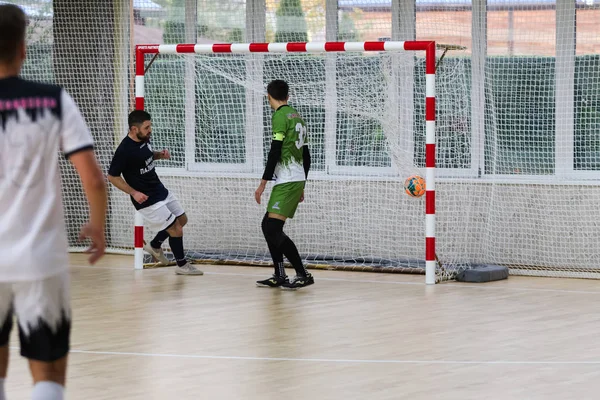 Odessa Oekraïne Oktober 2019 Niet Geïdentificeerde Lokale Teamspelers Spelen Indoor — Stockfoto