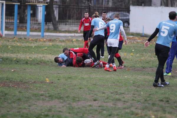 Odessa Ukrayna Kasım 2019 Rugby Derbisi Turnuvasında Yerel Ragbi Kulüpleri — Stok fotoğraf