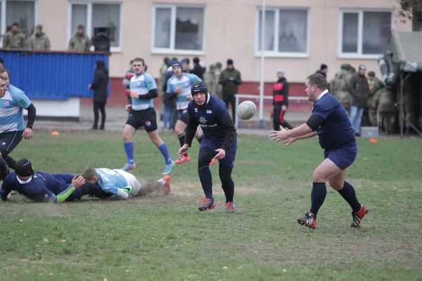 Odessa Oekraïne November 2019 Lokale Rugbyclubs Die Zich Bezighouden Met — Stockfoto