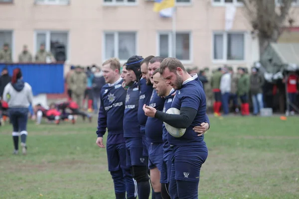 Одеса Україна Листопада 2019 Місцеві Клуби Регбі Беруть Участь Запеклих — стокове фото