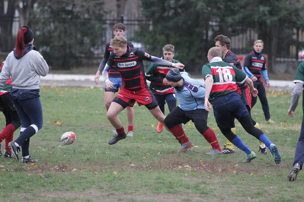 Odessa Oekraïne November 2019 Lokale Rugbyclubs Die Zich Bezighouden Met — Stockfoto