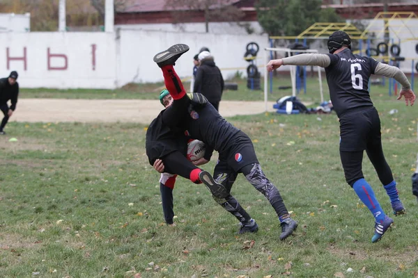 Odessa Ukraine Novembre 2019 Clubs Rugby Locaux Engagés Dans Combat — Photo