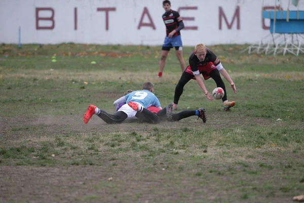 Odessa Ukrayna Kasım 2019 Rugby Derbisi Turnuvasında Yerel Ragbi Kulüpleri — Stok fotoğraf