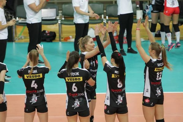 Odessa Yuzhny Ucrania Noviembre 2019 Campeonato Europeo Voleibol Femenino Liga — Foto de Stock