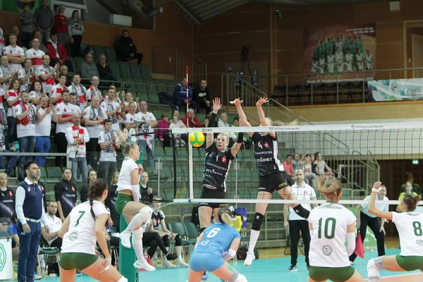 Odessa Yuzhny Ucrania Noviembre 2019 Campeonato Europeo Voleibol Femenino Liga — Foto de Stock