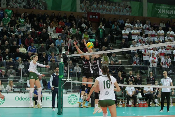 Odessa Yuzhny Ukrayna Kasım 2019 Avrupa Kadınlar Voleybol Şampiyonası Cev — Stok fotoğraf