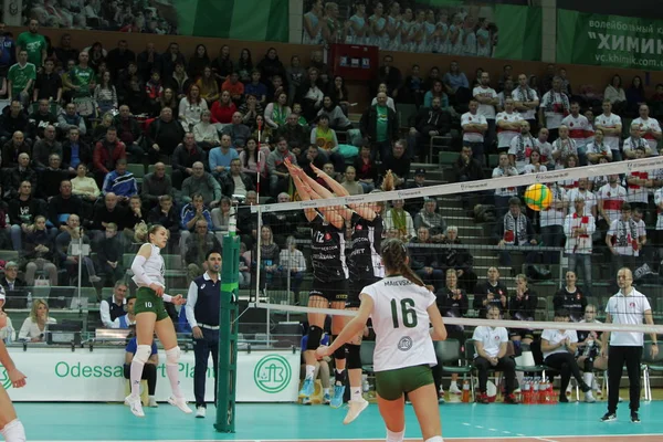 Odessa Yuzhny Ukrayna Kasım 2019 Avrupa Kadınlar Voleybol Şampiyonası Cev — Stok fotoğraf