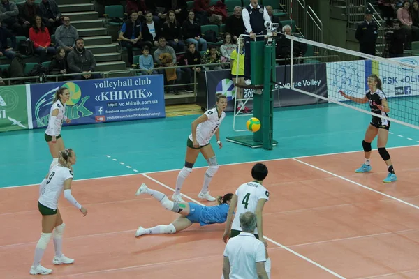 Odessa Yuzhny Ukrayna Kasım 2019 Avrupa Kadınlar Voleybol Şampiyonası Cev — Stok fotoğraf