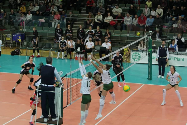 Odessa Yuzhny Ucrania Noviembre 2019 Campeonato Europeo Voleibol Femenino Liga — Foto de Stock