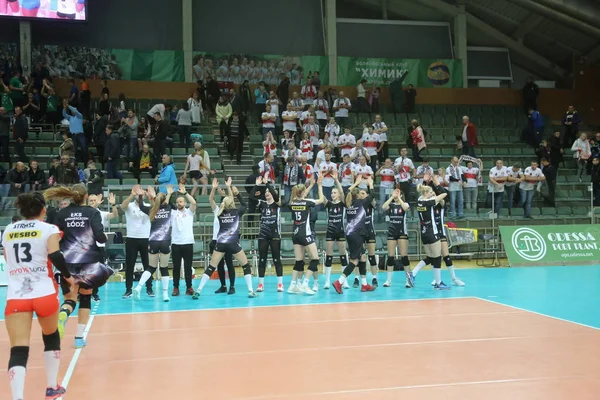 Odessa Yuzhny Ukraine November 2019 Weibliche Volleyball Europameisterschaft Cev Champions — Stockfoto