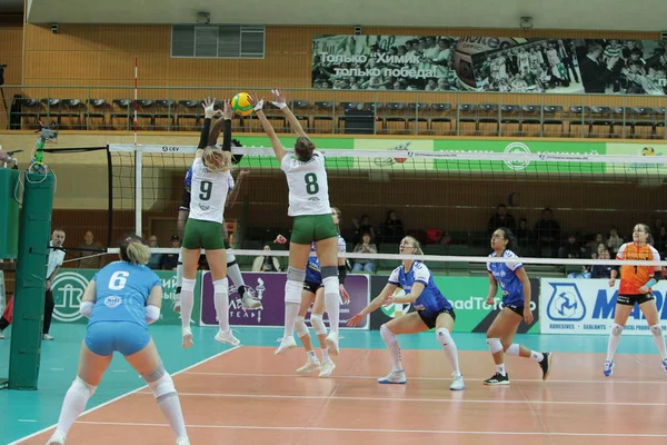 Odessa Sul Ukraine Dezembro 2019 Campeonato Europeu Voleibol Feminino Feminino — Fotografia de Stock