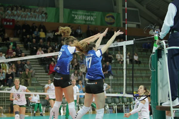 Odessa Sur Ucrania Diciembre 2019 Campeonato Europeo Voleibol Femenino Mujer — Foto de Stock