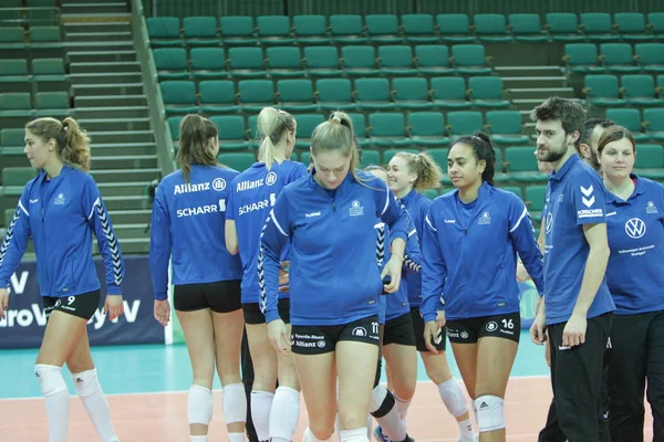 Odessa South Ukraine Dec 2019 Campionatul European Volei Feminin Femeie — Fotografie, imagine de stoc